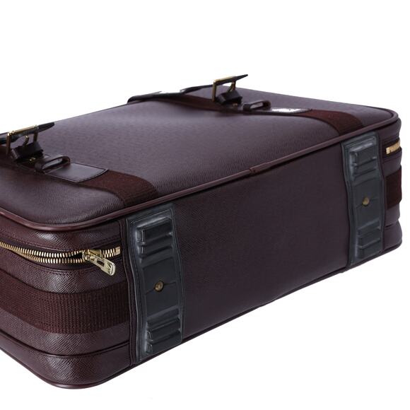 Louis Vuitton Satellite Taiga Boston Travel Bag M30096 Acajou Calf - Picture 4 of 9